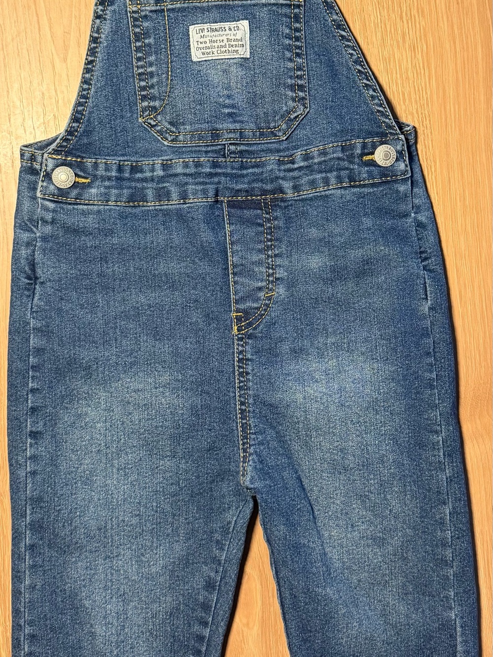 Levi’s 2T Blue Denim Overalls